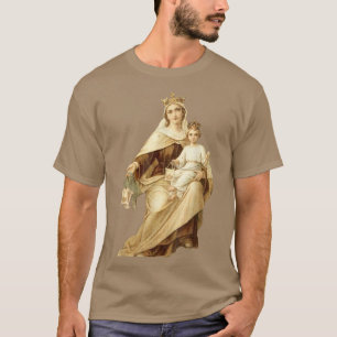 Dam vid berget Carmel Scapular St Teresa i Avi T Shirt