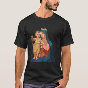 Dam vid berget Carmel Scapular St Teresa i Avi T Shirt
