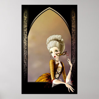 Dam vid domstolen poster