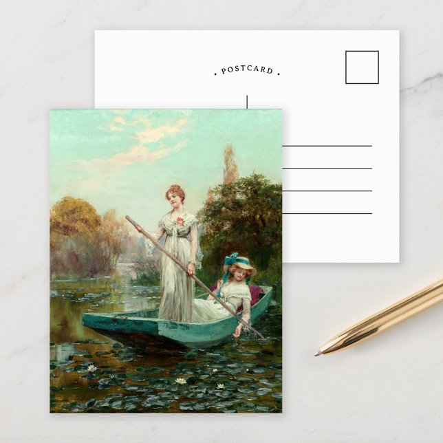 Dam vid Sjö | Henry John Yeend Kung Vykort (Skapare uppladdad)