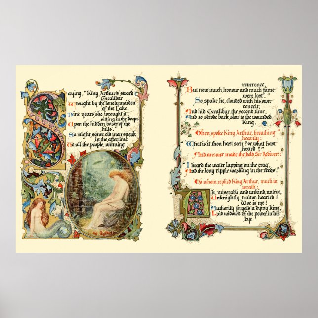 Dam vid Sjö Poster (Framsidan)