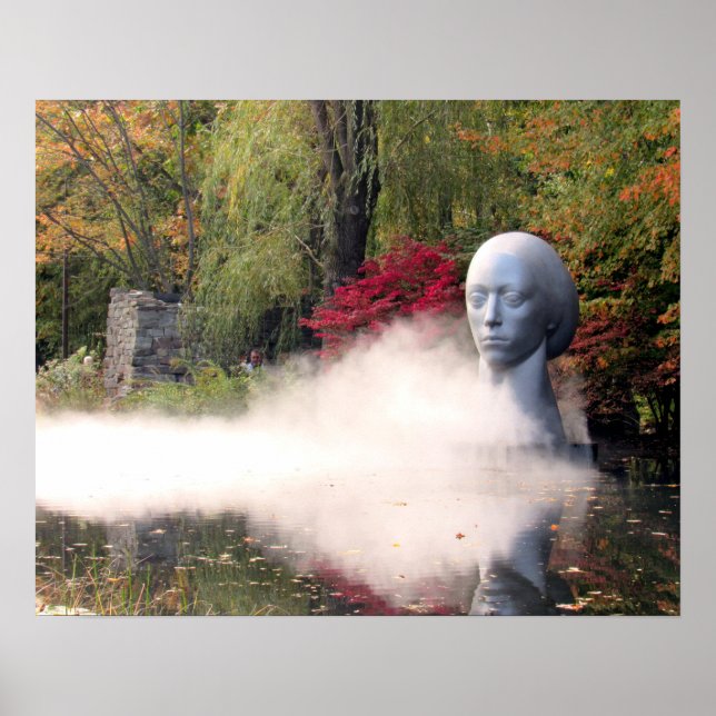 Dam vid Sjö Poster (Framsidan)