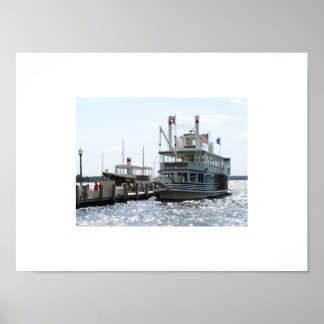 Dam vid Sjö Sjö Genève, WI Poster