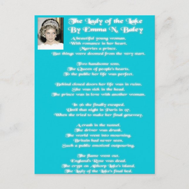 Dam vid Sjö Vykort (Framsida)