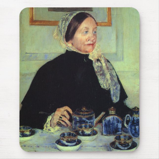 Dam vid Tea Bord Musmatta (Framsidan)