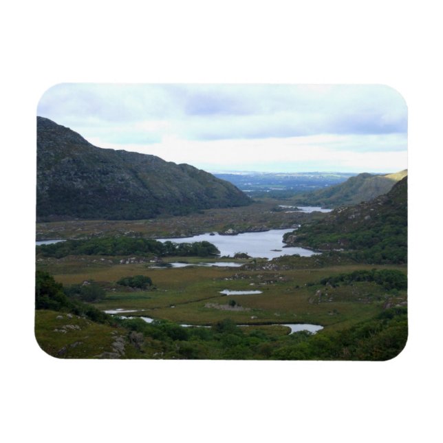 Dam View, Ring of Kerry, Ireland Flexi Magnet (Horisontell)