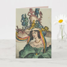 Dam - Viket gratulationskort