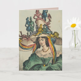 Dam - Viket gratulationskort Kort