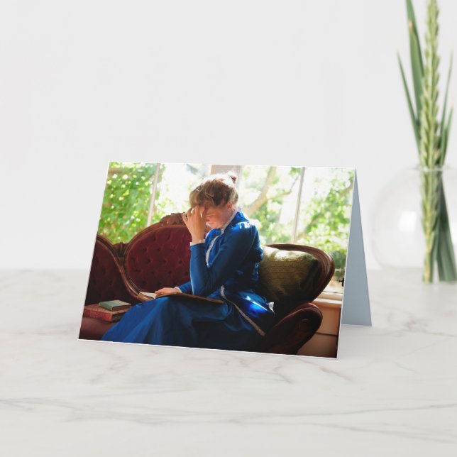 Dam, viktoriancitat kort (Framsida)