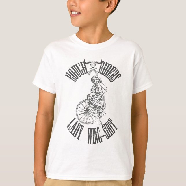 DAM VINGE SKÖT Annie Oakley T-shirt (Framsida)