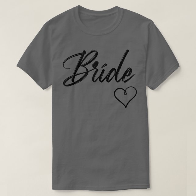 Dam Vit Brud Bröllop Hen Party Match T Shirt (Design framsida)