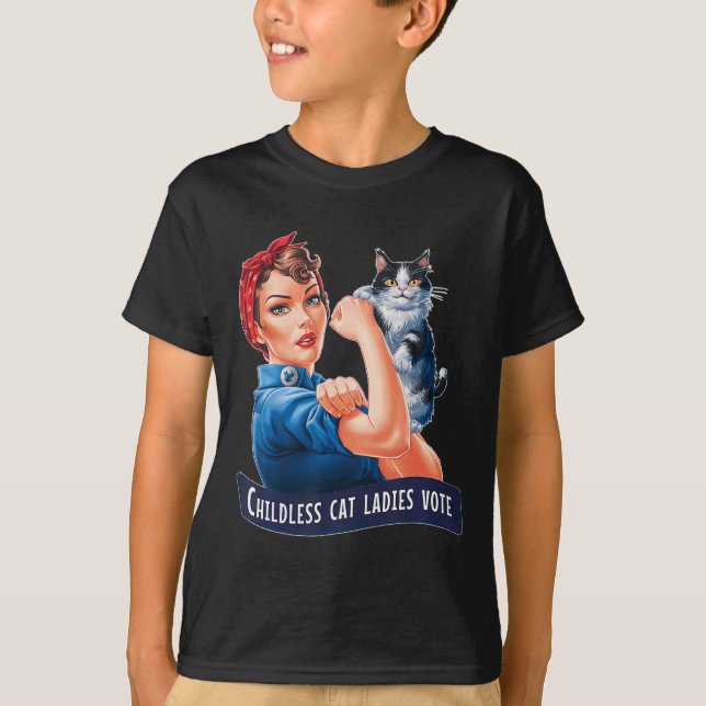 Dam Vote Rosie T Shirt (Framsida)