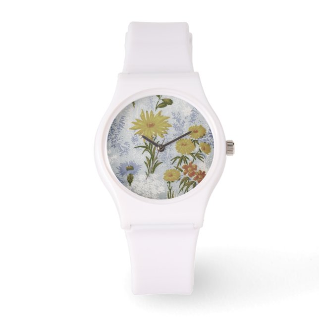 DAM WATCH FLOWER DESIGN STILAR ARMBANDSUR (Framsida)