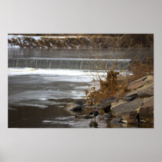 Dam Waterfall Photo Poster