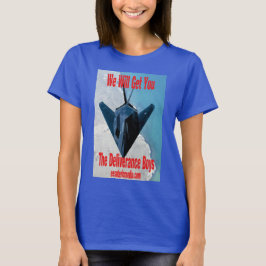 Dam "We Will Get You" färgad t-shirt