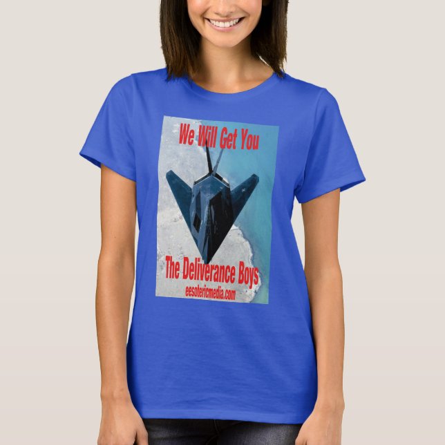 Dam "We Will Get You" färgad t-shirt (Framsida)