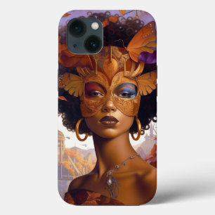 Dam Wearing Mask Black Fantasy Art