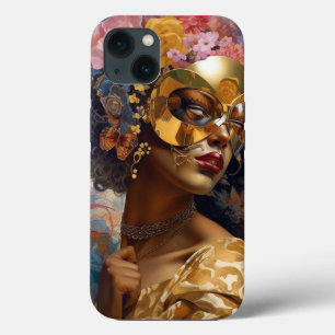 Dam Wearing Mask Black Fantasy Art
