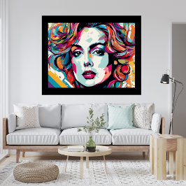 Dam Wilma Pop Art Poster