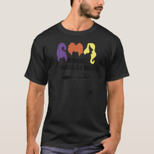 Dam Winnie Jag Luktar Ett Barn Halloween Gravidite T Shirt