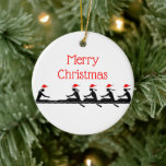 Dam Women Santa Hat Rving Rowers Crew Team #4 Julgransprydnad Keramik<br><div class="desc">Vatten sport- Rwing - Vintage Rowers/Crew Team ============= Anpassade inbjudningar och tillbehör med Vintage Teckning av besättningsgrupp/rowers. Du kan enkelt anpassa dessa produkter genom att lägga till fält, ta bort befintlig fält, ändra bilder eller lägga till ytterligare bilder efter eget val. Du kan också ändra färg för typsnitt och text...</div>