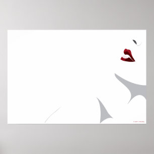 Dam Wore Red Poster