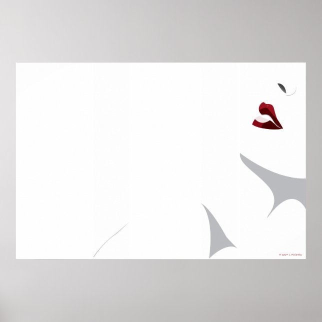 Dam Wore Red Poster (Framsidan)