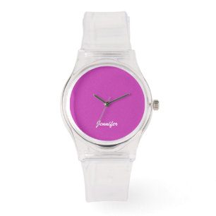 Dam Wrist Watch-Shock rosa anpassad Armbandsur