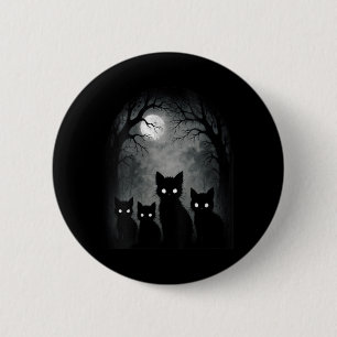 Dam Y Söt Kattungar Katter Alt Goth Nge Skräck Knapp