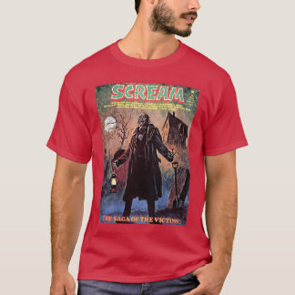 Dam Zombie Halloween Horror Vintage Serietidning T Shirt