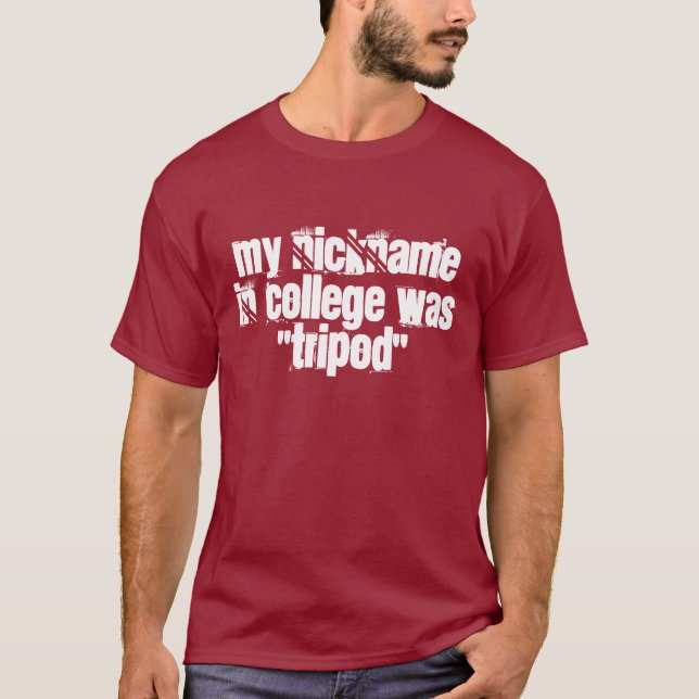 Damappellen mig Tripod Tee (Framsida)