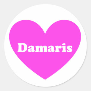 Damaris Runt Klistermärke