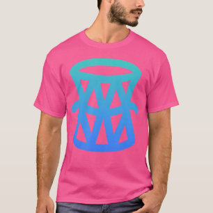 Damaru - två heliga Shiva Drum T Shirt