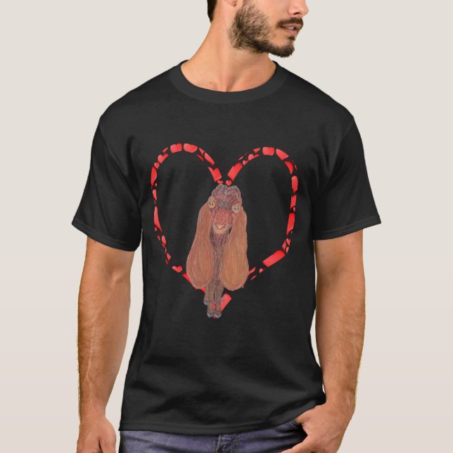 DAMASCUS GOAT HEART T SHIRT (Framsida)
