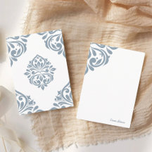 Damask Ambience Cadet Grått