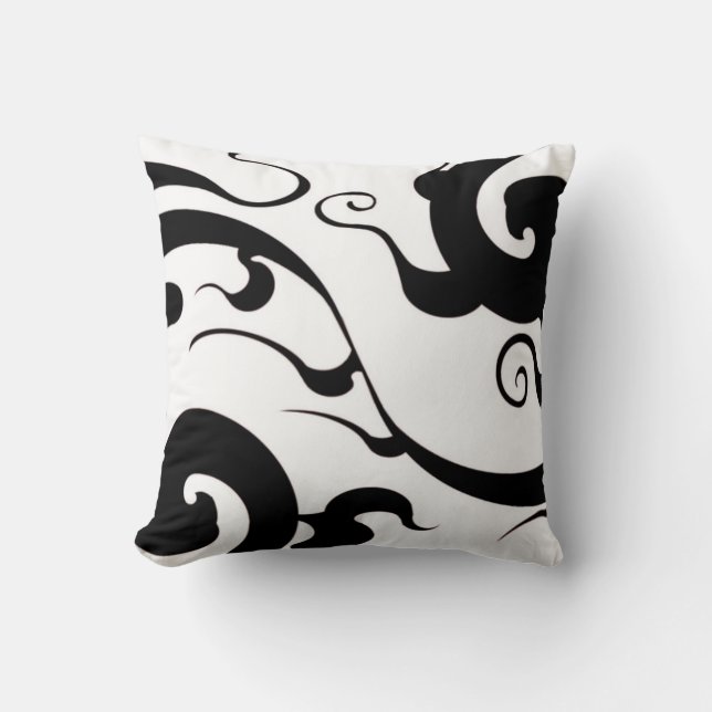 Damask American MoJo Pillow Kudde (Framsida)