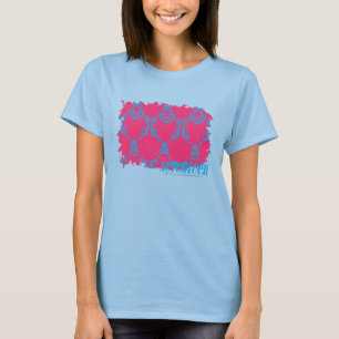 Damask Aqua-Magenta 3 Tröja