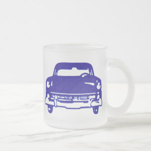 Damask Auto Frostad Glasmugg