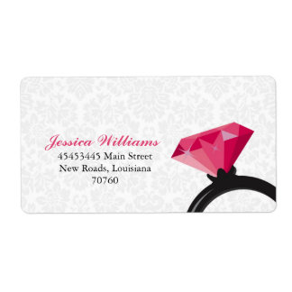 Damask Bling Fraktsedel