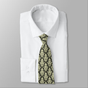 Damask - Cream på Black Slips