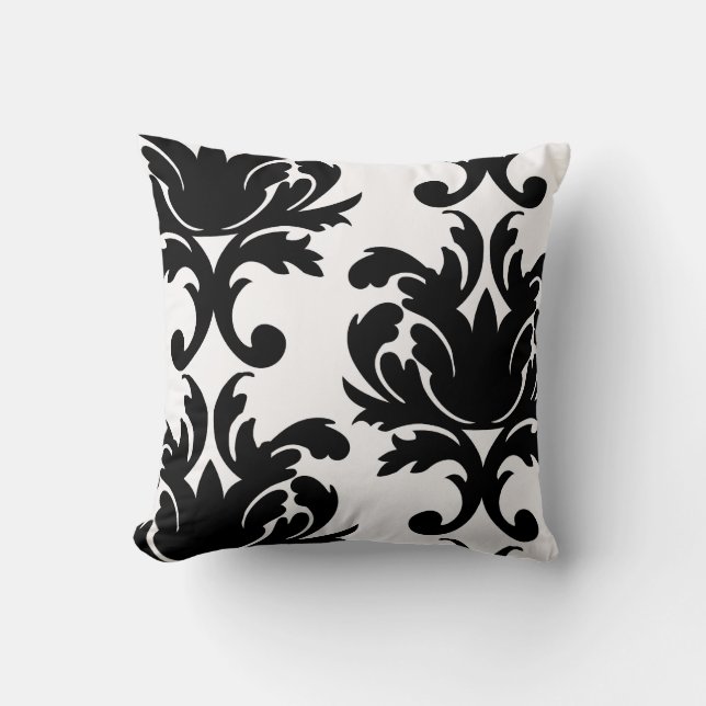 Damask Dekorativ kudde (Framsida)