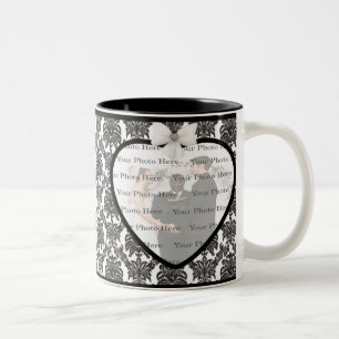 Damask Elegance Bröllop Mugg