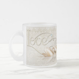Damask Elegance - Ny gifta Frostad Glasmugg