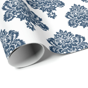 Damask Elegant Mönster Presentpapper