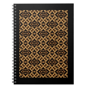 Damask Fransk Snöre Anteckningsbok
