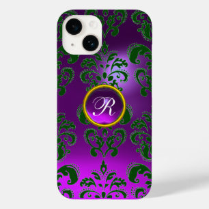 DAMASK GEM MONOGRAM lila