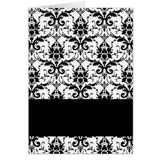 Damask Hälsningskort