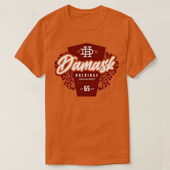 Damask Holdings T Shirt (Design framsida)