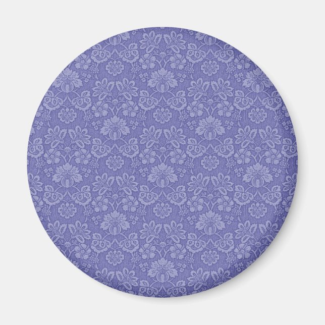 Damask i blå magnet (Framsidan)