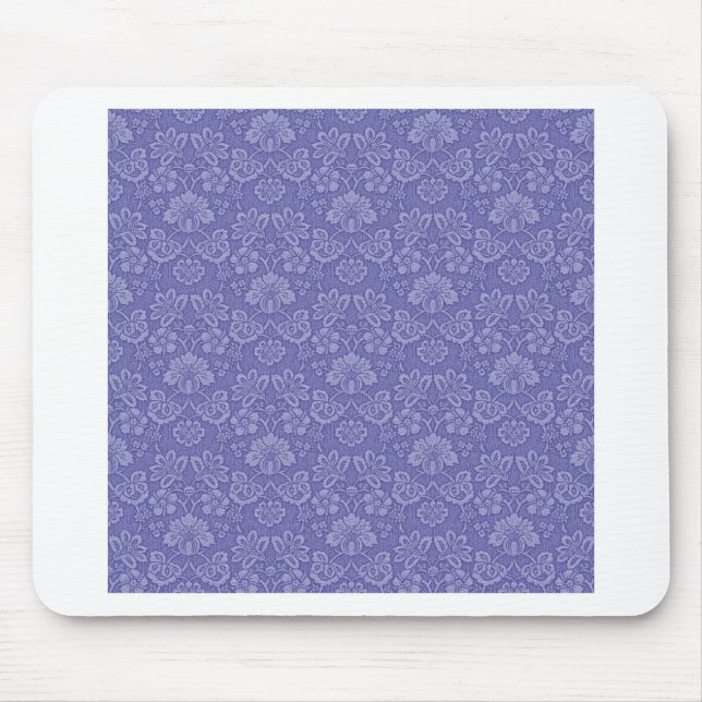 Damask i blå musmatta (Framsidan)